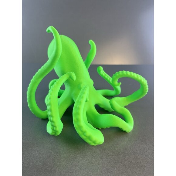 3D Printed Octopus Phone Holder Terrarium Aquarium Desk Decor Nautical - Picture 1 of 9